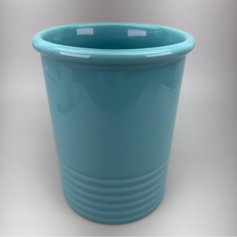 Chantal Turquoise Ceramic Utility Crock